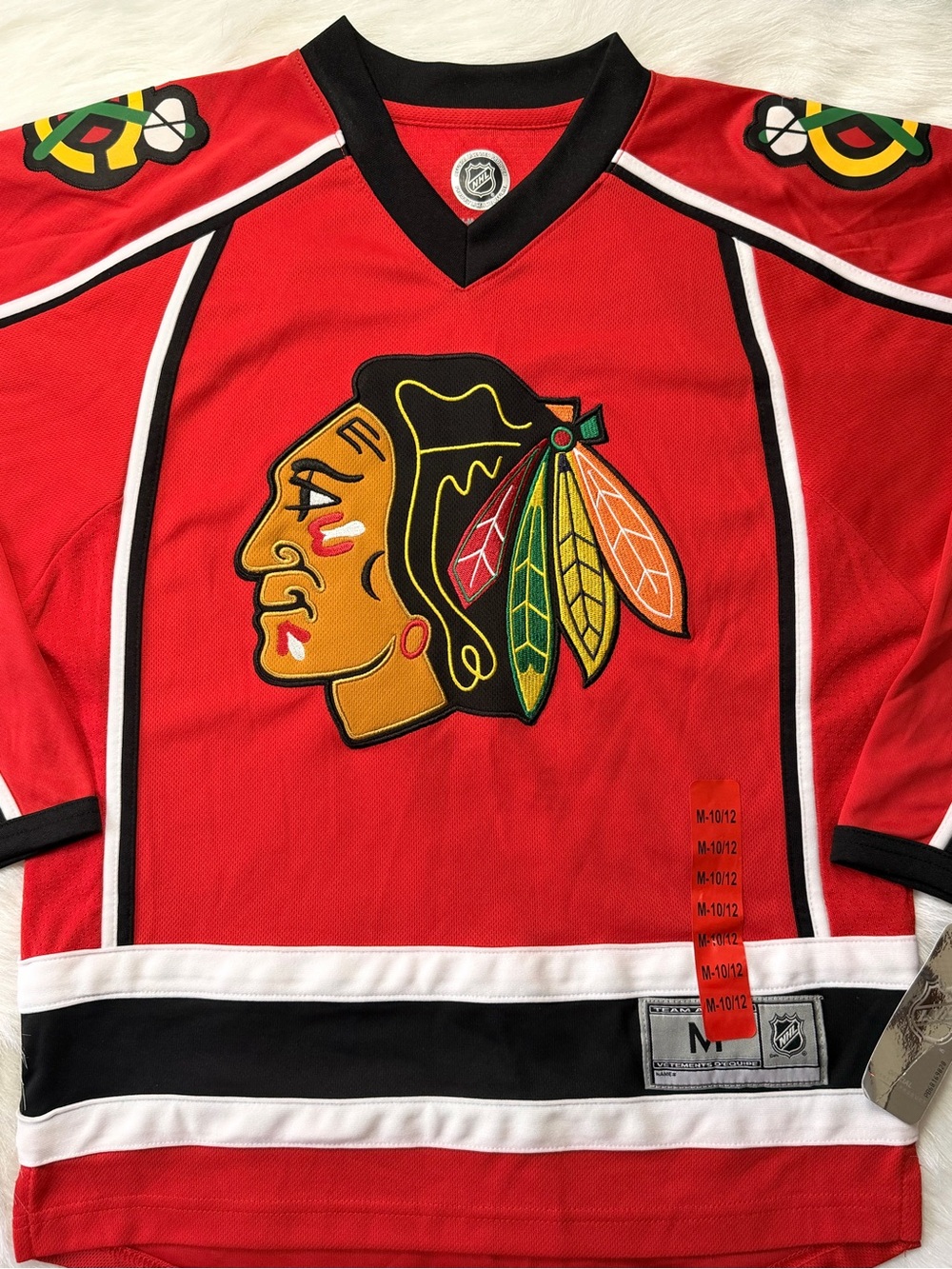 Chicago Blackhawks Red Children’s Hockey Jersey